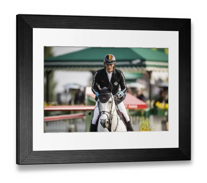 Framed Print : Olivier Philippaerts of Belgium