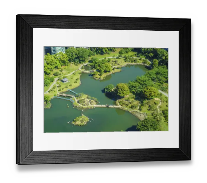 Framed Print : Kyu Shiba Rikyu Garden. Shooting Location: Tokyo metropolitan area Framed Print : Kyu Shiba Rikyu Garden. Shooting Location: Tokyo metropolitan area
