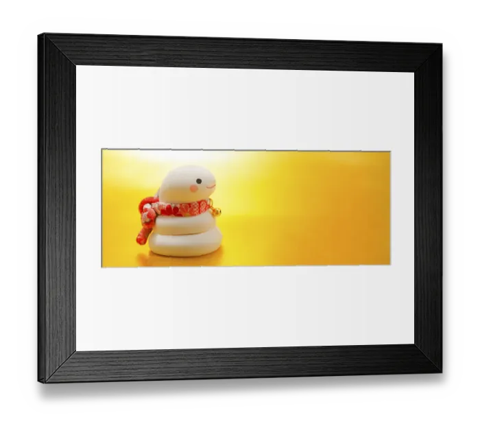Framed Print : New Years card material for the Year of the Snake Framed Print : New Years card material for the Year of the Snake