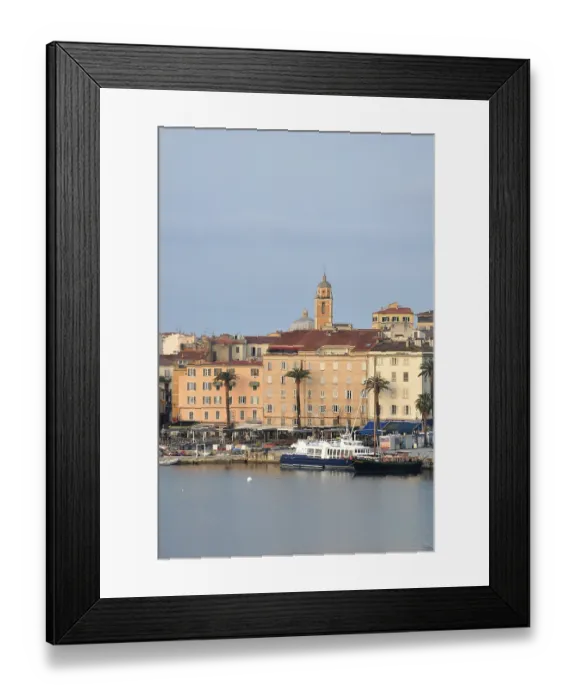Framed Print : Beautiful landscape of southern Corsica