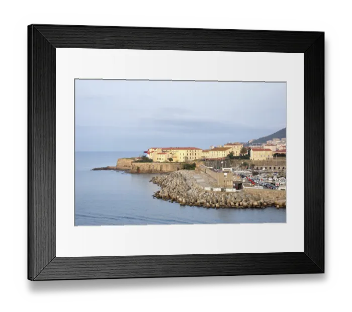 Framed Print : Beautiful landscape of southern Corsica