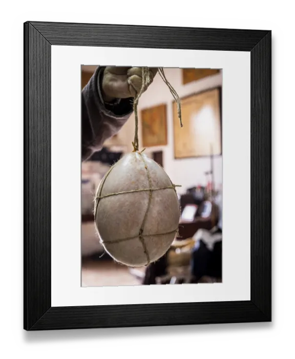 Framed Print : Bufeta, traditional slaughter of the Mallorcan black pig