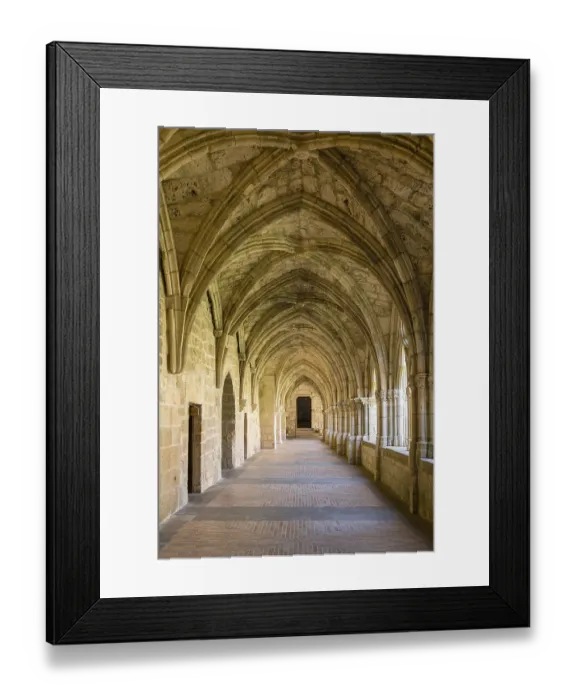 Framed Print : Monastery of Santa Maria la Real de Iranzu