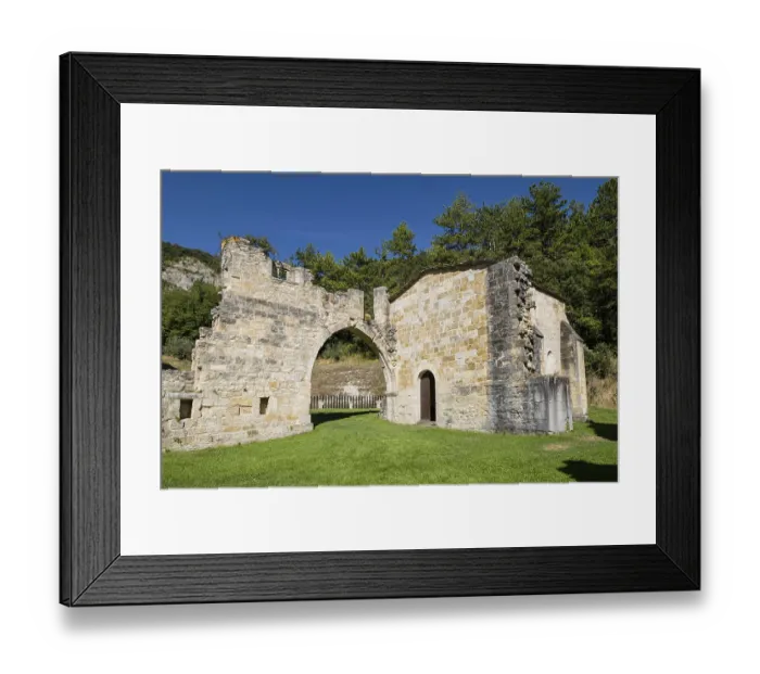 Framed Print : Benedictine monastery of San Adrian