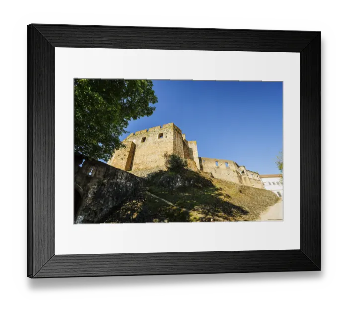 Framed Print : Templar Castle of Tomar, year 1162