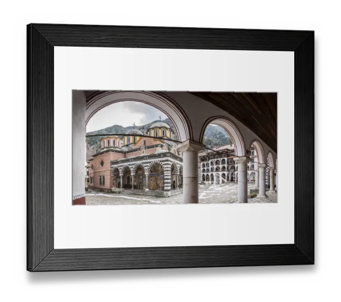 Framed Print : Rila Monastery, founded in the 10th century Framed Print : Rila Monastery, founded in the 10th century