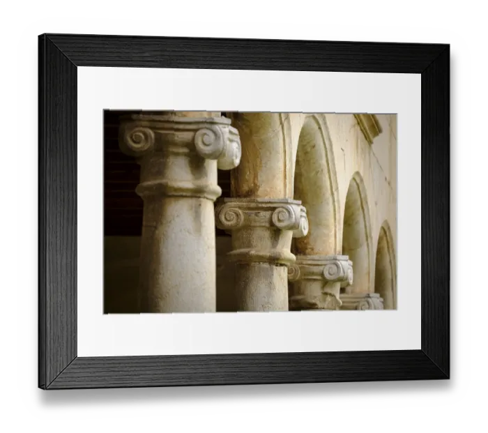 Framed Print : Cloister of Santo Domingo, 1730