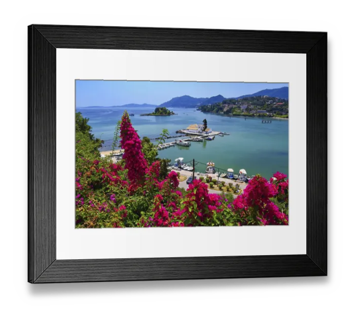 Framed Print : Corfu island. (Kerkyra) Greece Framed Print : Corfu island. (Kerkyra) Greece