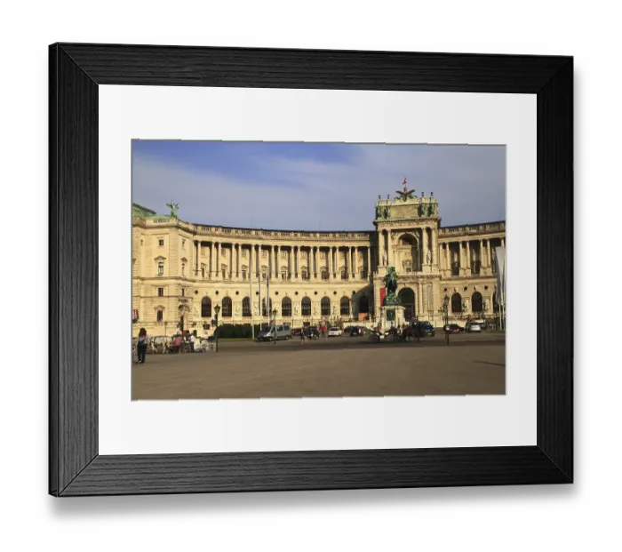 Framed Print : Hofburg Palace is a palace located in Vienna