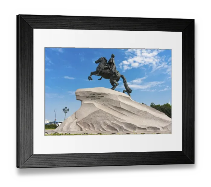 Framed Print : Monument of Peter the First, Saint Petersburg