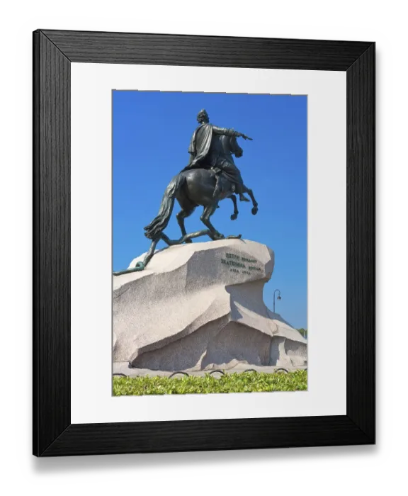 Framed Print : Monument of Peter the First, Saint Petersburg