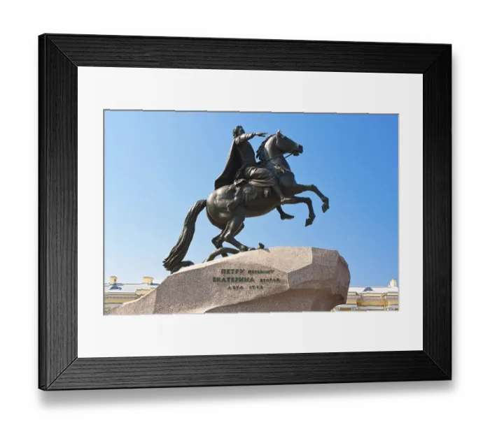 Framed Print : Monument of Peter the First, Saint Petersburg Framed Print : Monument of Peter the First, Saint Petersburg