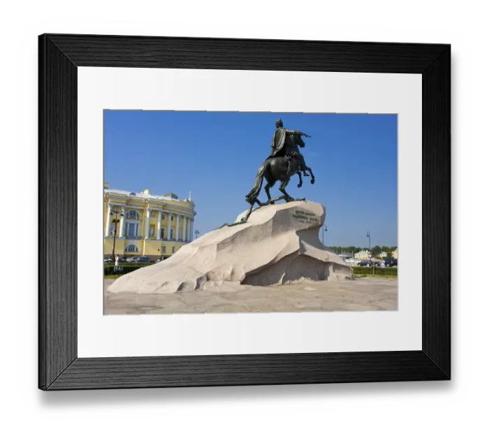 Framed Print : Monument of Peter the First, Saint Petersburg