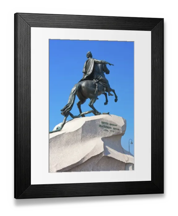 Framed Print : Monument of Peter the First, Saint Petersburg