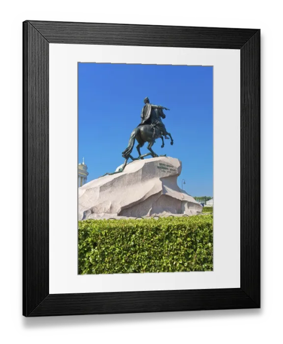 Framed Print : Monument of Peter the First, Saint Petersburg
