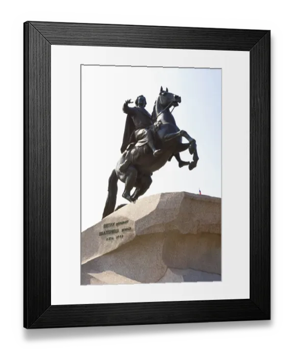 Framed Print : Monument of Peter the First, Saint Petersburg