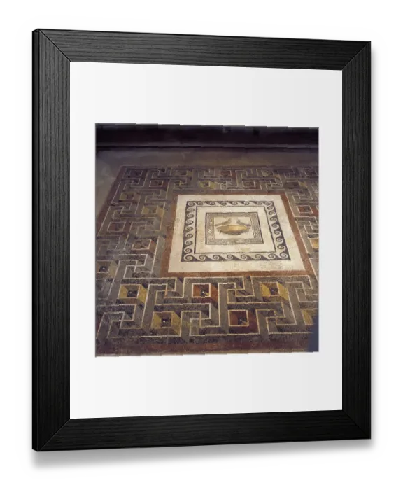 Framed Print : Malta, Rabat: Roman Domus (Roman villa)