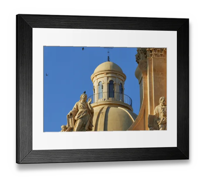 Framed Print : Cathedral, Soft evening light, Dome Framed Print : Cathedral, Soft evening light, Dome