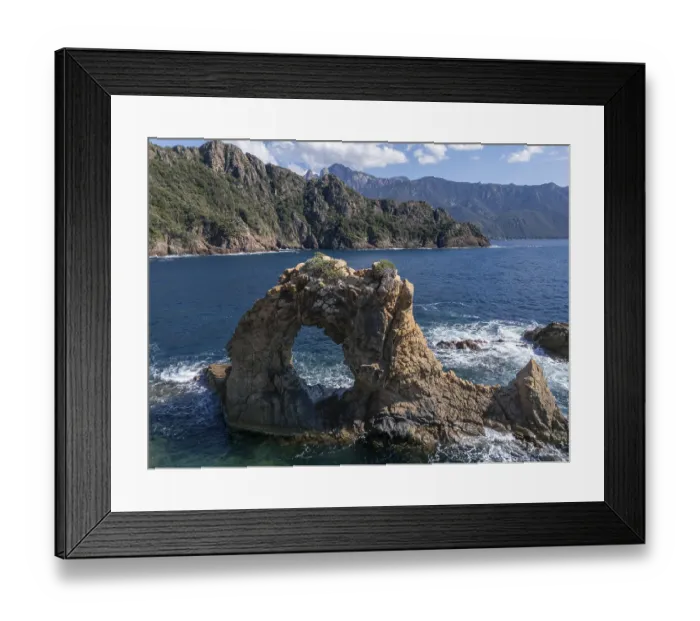 Framed Print : Arche de Purtellu, Gulf of Porto, Corsica, France Framed Print : Arche de Purtellu, Gulf of Porto, Corsica, France