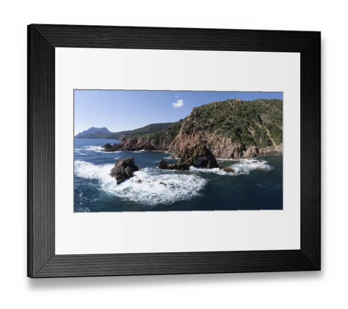 Framed Print : Arche de Purtellu, Gulf of Porto, Corsica, France
