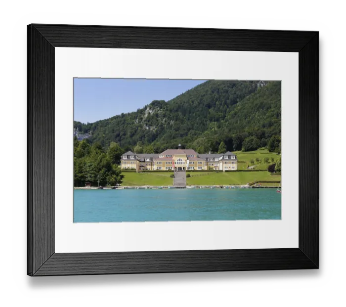 Framed Print : Ferienhort am Wolfgangsee summercamp Framed Print : Ferienhort am Wolfgangsee summercamp