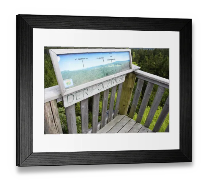 Framed Print : Longest treetop path of the world Framed Print : Longest treetop path of the world