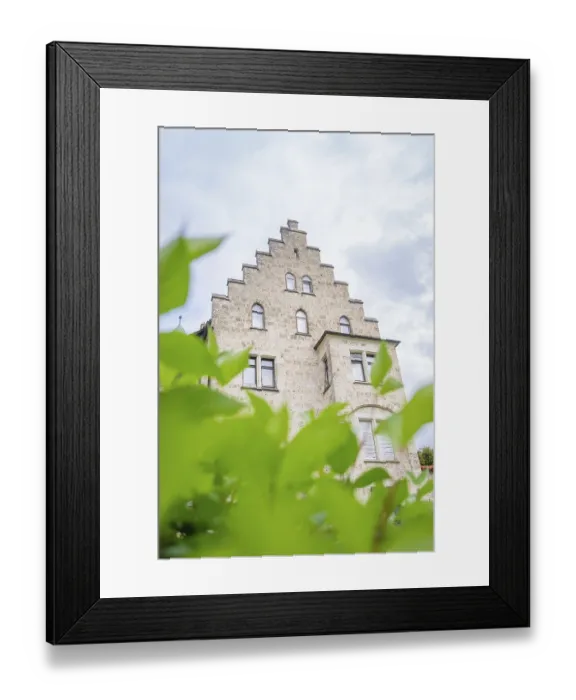 Framed Print : An impressive historic building in Gothic style