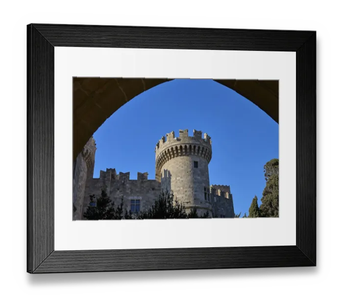 Framed Print : Tor tor Grand Master's Palace