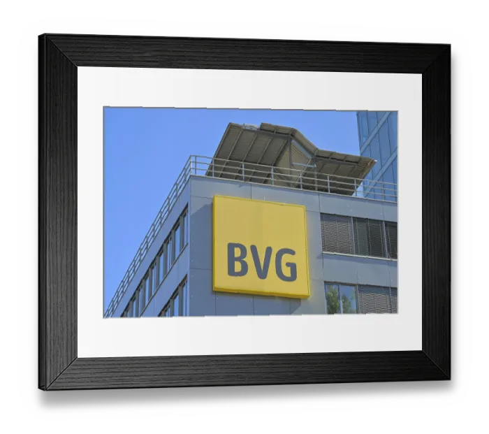 Framed Print : Trias tower block, BVG headquarters Framed Print : Trias tower block, BVG headquarters
