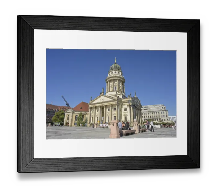 Framed Print : French Cathedral, Gendarmenmarkt Framed Print : French Cathedral, Gendarmenmarkt