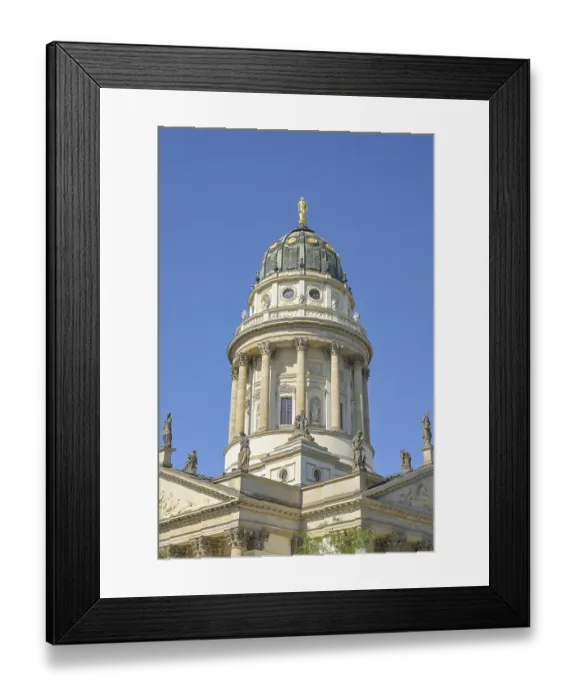 Framed Print : German Cathedral, Gendarmenmarkt