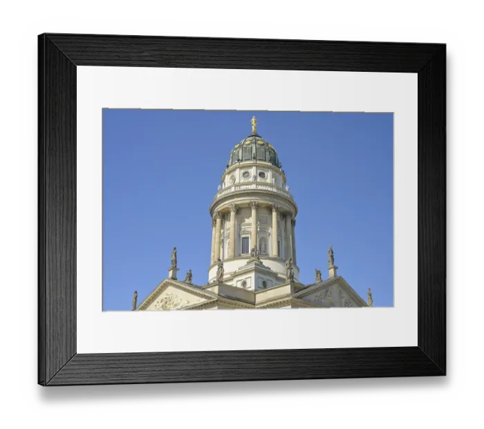 Framed Print : German Cathedral, Gendarmenmarkt Framed Print : German Cathedral, Gendarmenmarkt