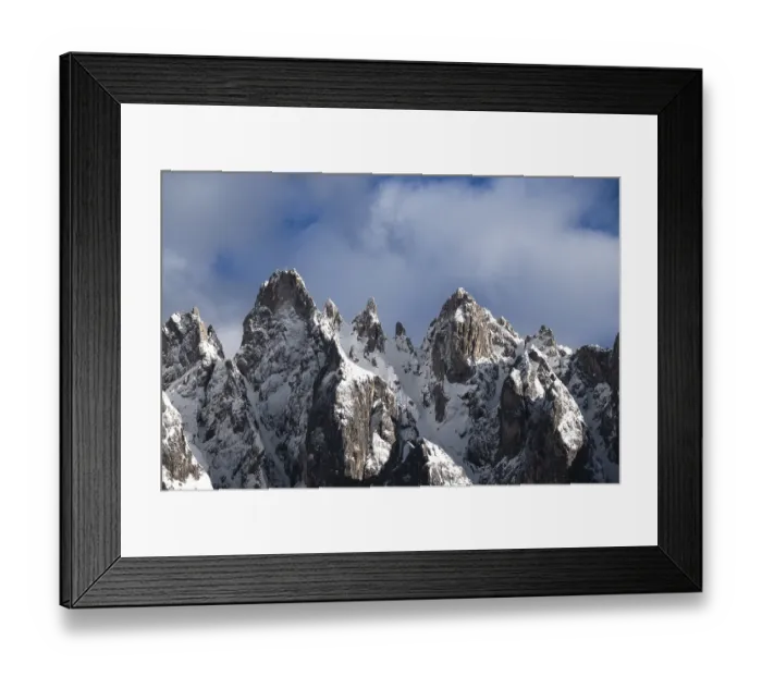 Framed Print : View of the Haunhold, Haunold Group