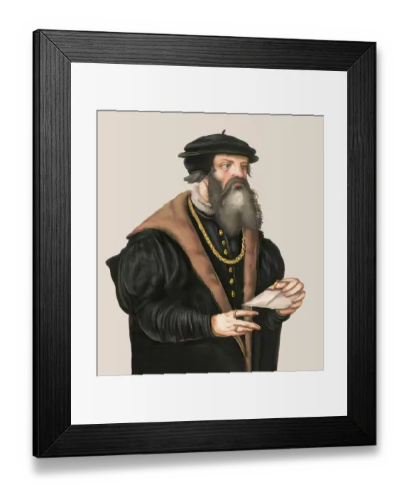Framed Print : Anton Fugger, 1493 - 1560 Framed Print : Anton Fugger, 1493 - 1560