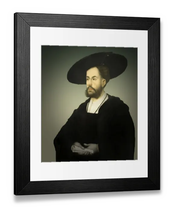 Framed Print : Anton Fugger, 1493 - 1560