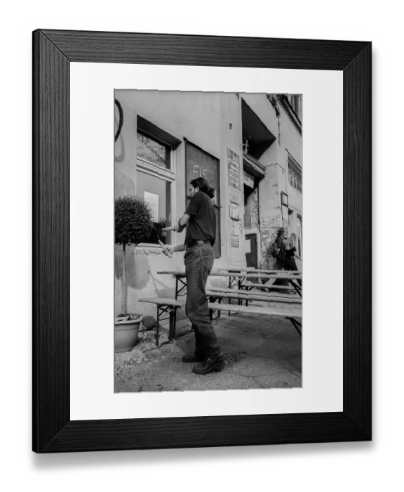 Framed Print : Germany, Berlin, 28 August 1992 Framed Print : Germany, Berlin, 28 August 1992