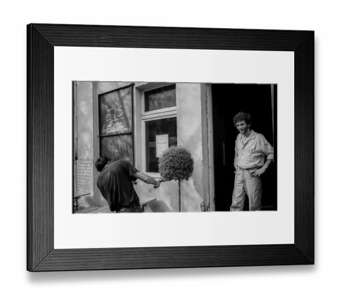 Framed Print : Germany, Berlin, 28 August 1992