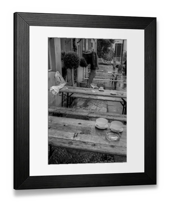 Framed Print : Germany, Berlin, 30.8.1992, rainy day Framed Print : Germany, Berlin, 30.8.1992, rainy day