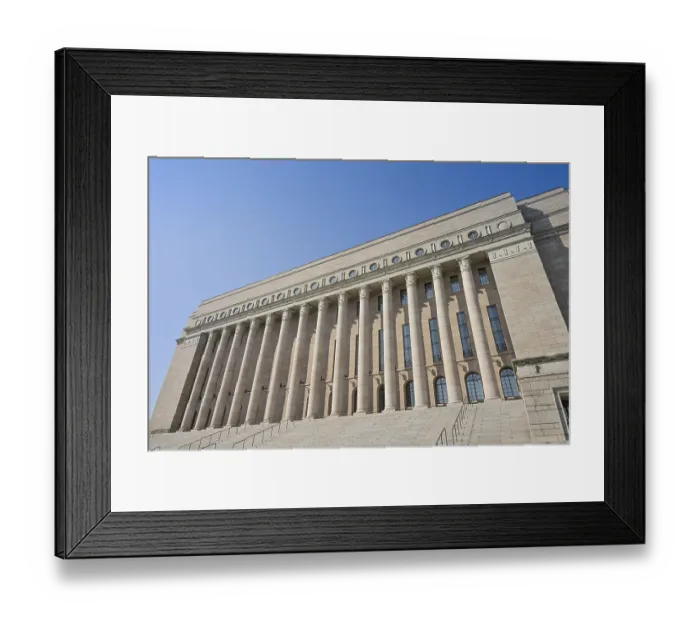 Framed Print : National Parliament, Eduskuntatalo Parliament Building