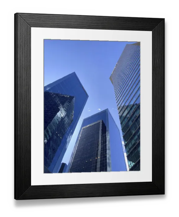 Framed Print : Impressive architecture