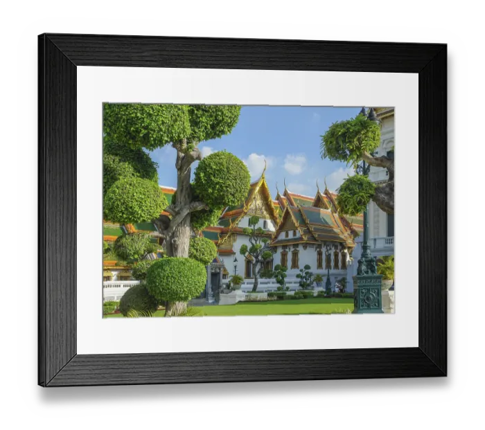 Framed Print : Part of the Grand Palace in Bangkok, Thailand Framed Print : Part of the Grand Palace in Bangkok, Thailand