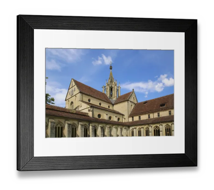 Framed Print : Bebenhausen Monastery, sacred building Framed Print : Bebenhausen Monastery, sacred building