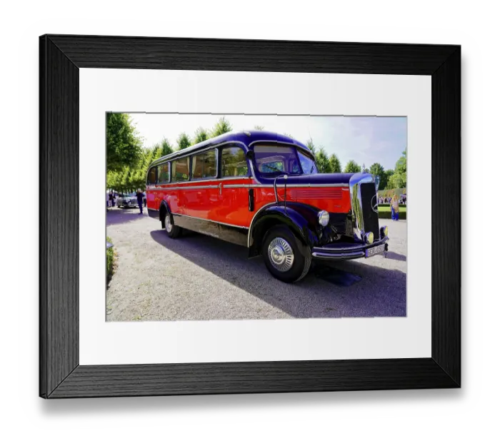 Framed Print : MERCEDES-BENZ 3500, built in 1950