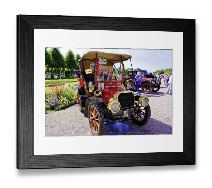 Framed Print : Oldtimer Classic, Gala International Concours d'Elegance Schwetzingen 2025