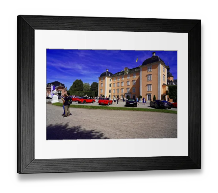 Framed Print : Oldtimer Classic, Gala International Concours d'Elegance Schwetzingen 2025
