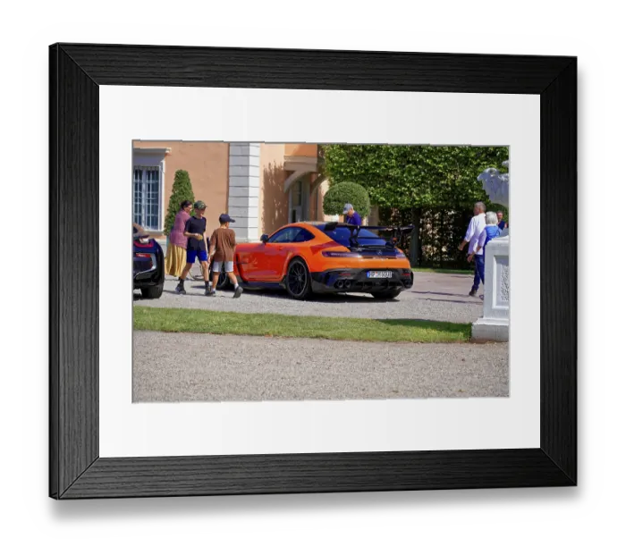 Framed Print : Oldtimer Classic, Gala International Concours d'Elegance Schwetzingen 2025