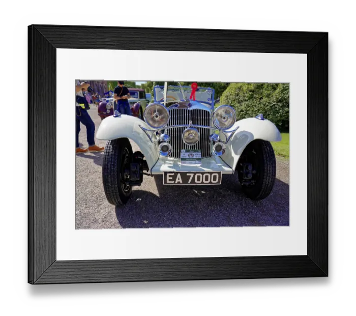 Framed Print : Oldtimer Classic, Gala International Concours d'Elegance Schwetzingen 2025