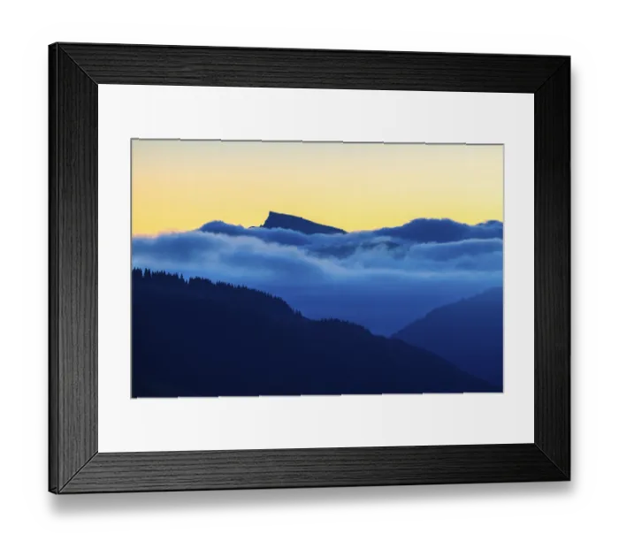 Framed Print : View from the Furkajoch to the Hoher Ifen