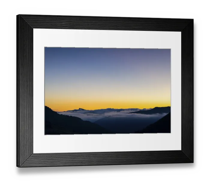 Framed Print : View from Furkajoch to Hoher Ifen