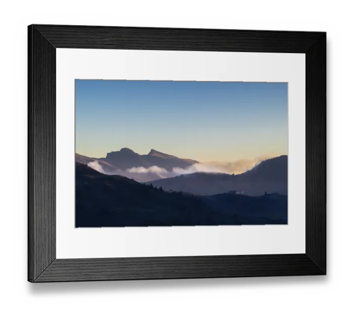 Framed Print : View from the Furkajoch to the Hoher Ifen